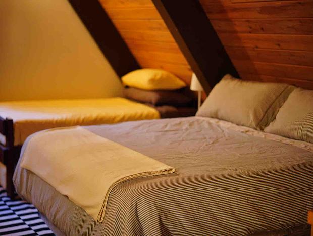 Photo 43 for Beautiful Cozy Riverfront A-Frame Cabin & Hot tub
