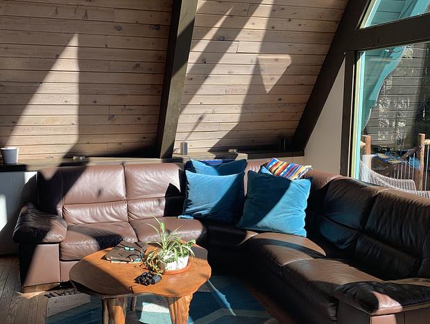 Photo 101 for Beautiful Cozy Riverfront A-Frame Cabin & Hot tub