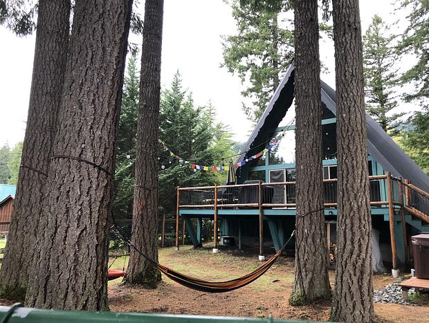 Photo 107 for Beautiful Cozy Riverfront A-Frame Cabin & Hot tub