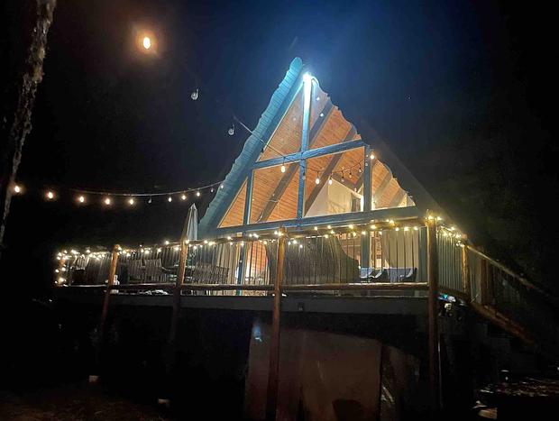 Photo 129 for Beautiful Cozy Riverfront A-Frame Cabin & Hot tub