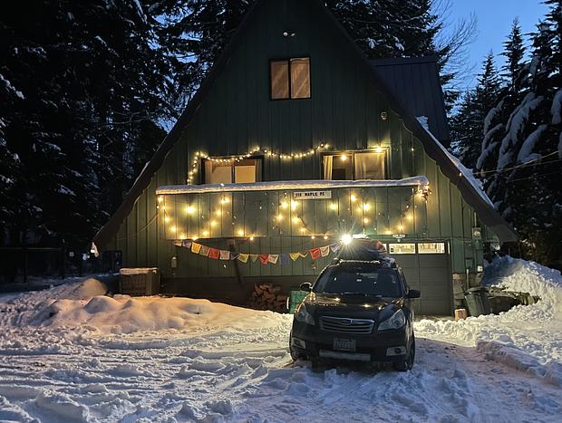 Photo 136 for Beautiful Cozy Riverfront A-Frame Cabin & Hot tub