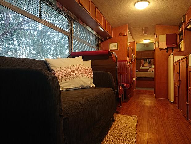 Photo 9 for Cool Cozy Coach Retreat In Secluded Bush Hideaway