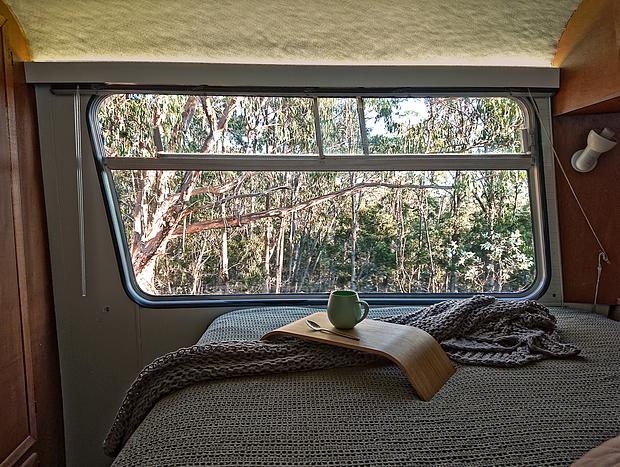 Photo 5 for Cool Cozy Coach Retreat In Secluded Bush Hideaway