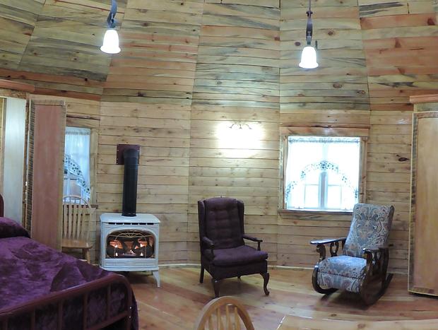 Photo 8 for Lux Forest Yurt - Teakwood Hot Tub