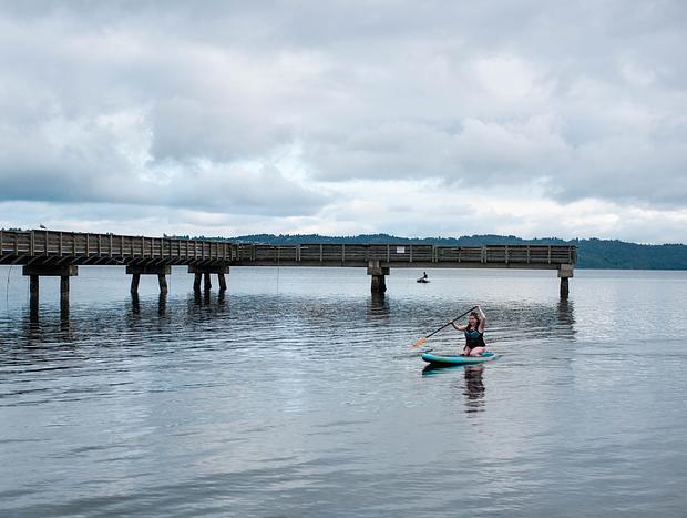 Photo 2 for Paddleboarding at Dash Point Pier
