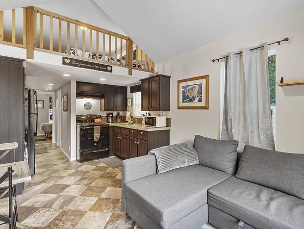 Photo 5 for Cozy Tiny Home Steps Away From Mt. Rainier