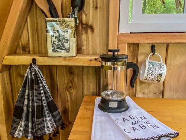 Photo 6 for NEW Waterfront A-Frame Glamping Cabin