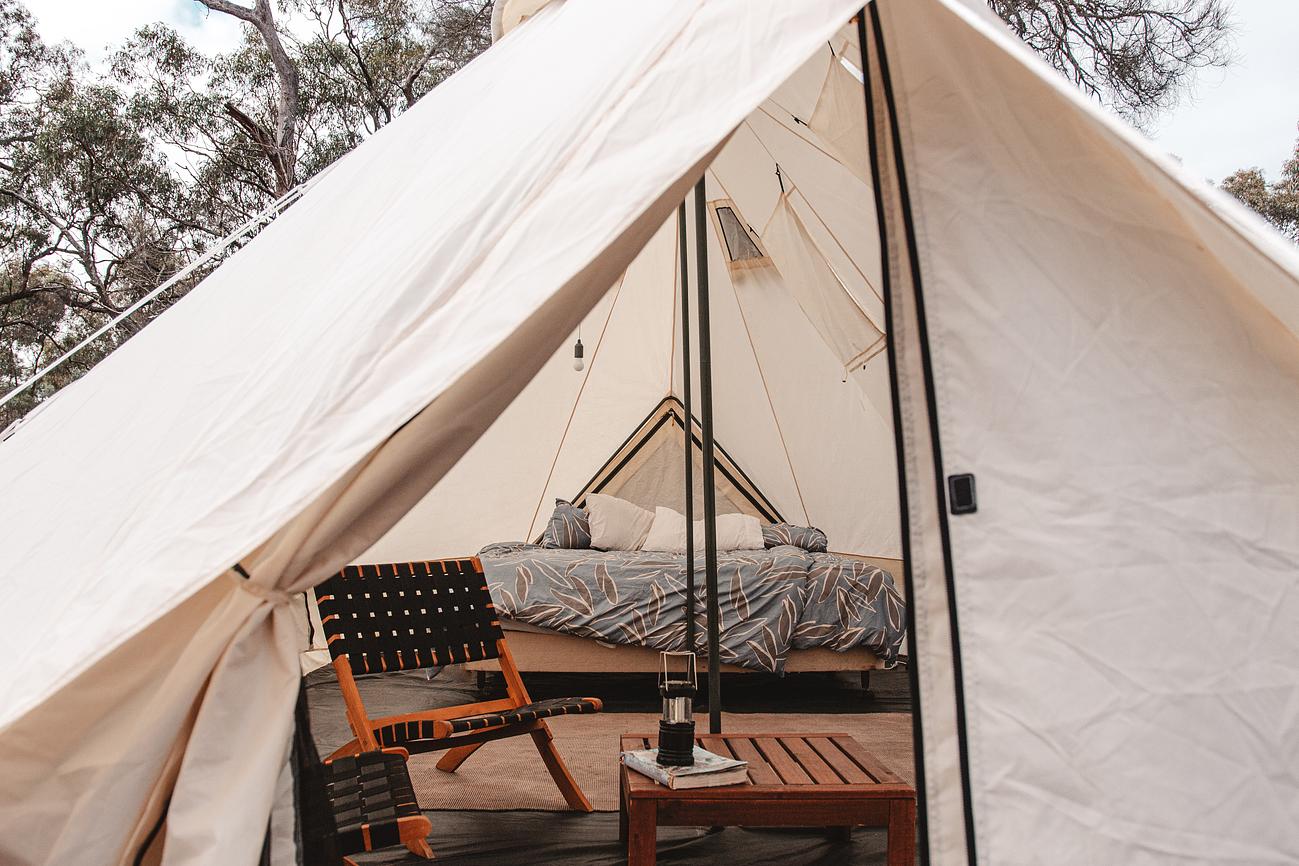 Nhillbilly Farm Glamping Glamping for Rent in Nhill, Grampians, VIC, AU Riparide