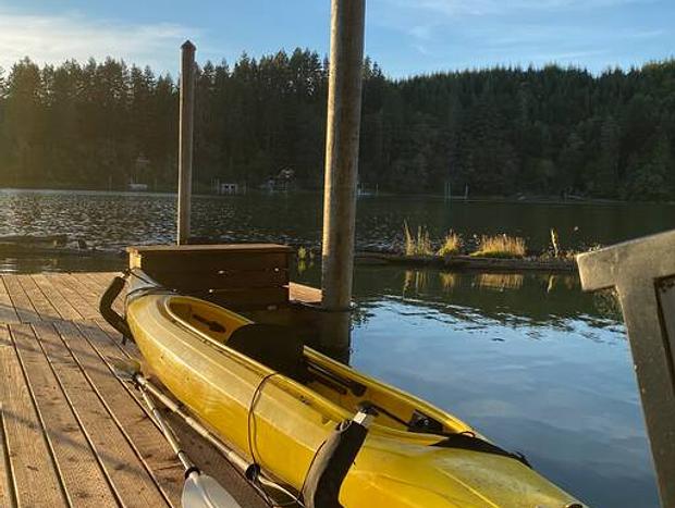 Photo 27 for Nestled in the Pines Lakefront Retreat with Kayak
