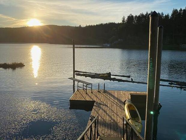 Photo 21 for Nestled in the Pines Lakefront Retreat with Kayak