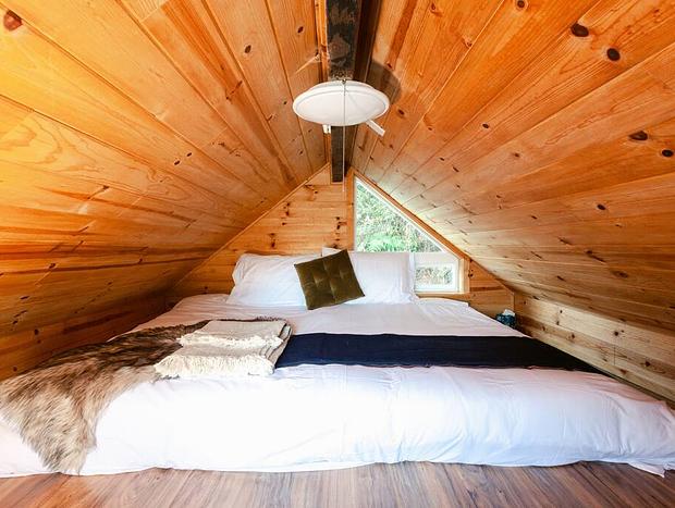 Photo 3 for Secluded Lakefront Mini-Cabin With Paddleboards