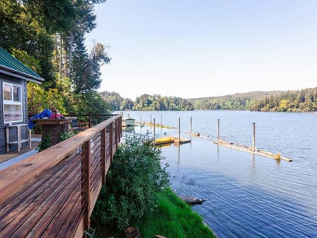 Photo 5 for Secluded Lakefront Mini-Cabin With Paddleboards