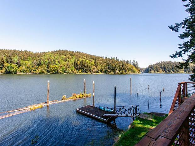 Photo 28 for Secluded Lakefront Mini-Cabin With Paddleboards