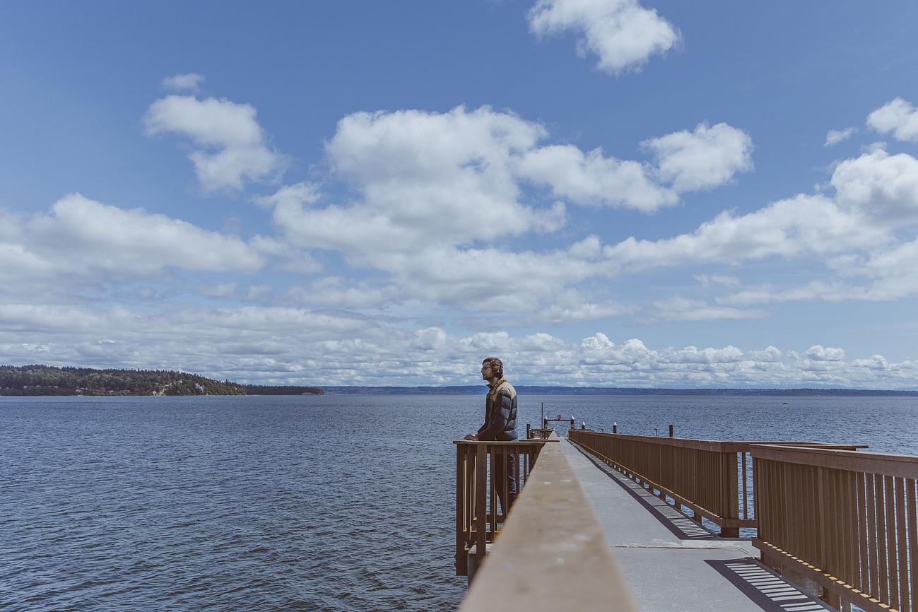 An Afternoon Walk on Suquamish Dock Riparide