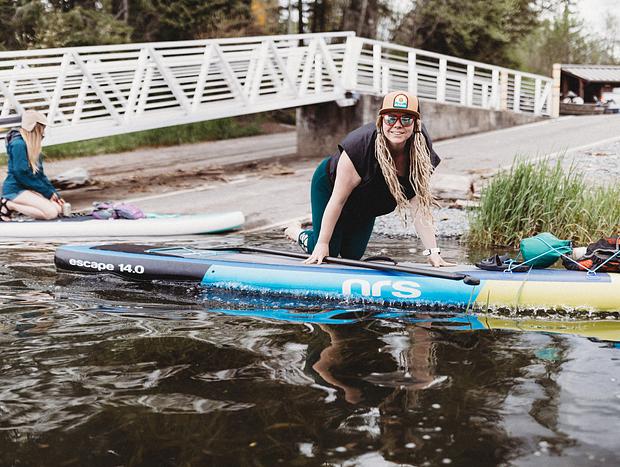 Photo 2 for Paddleboarding on Alder Lake
