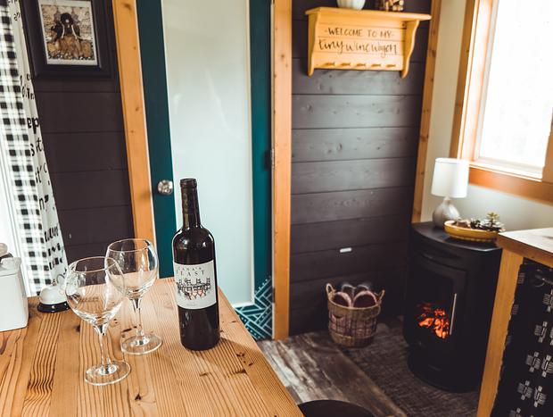 Photo 9 for Cozy Wine Wagon in the Woods