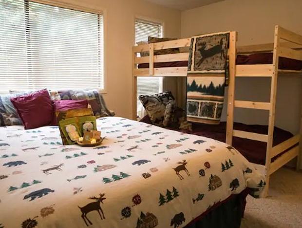 Photo 11 for Woodland Cabin Rental with a Cedar Hot Tub and Sauna in Packwood