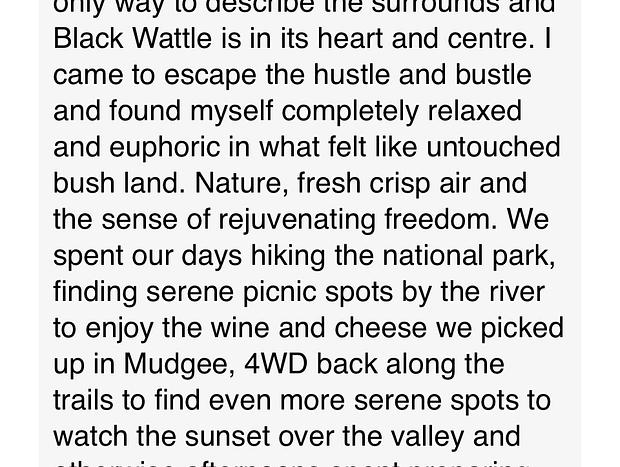 Photo 26 for Black Wattle Cabin - Turon Escape Capertee