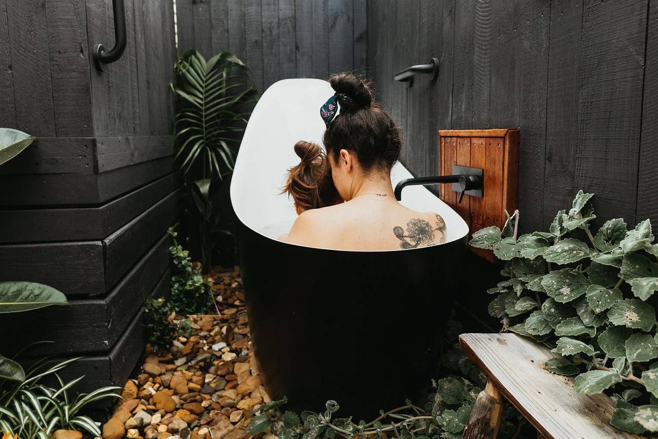 Outdoor Bath Relaxation Riparide