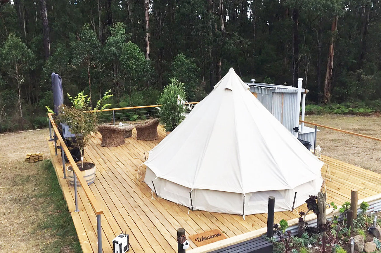 Misty Mountain Glamping Glamping for Rent in Kinglake West, Yarra