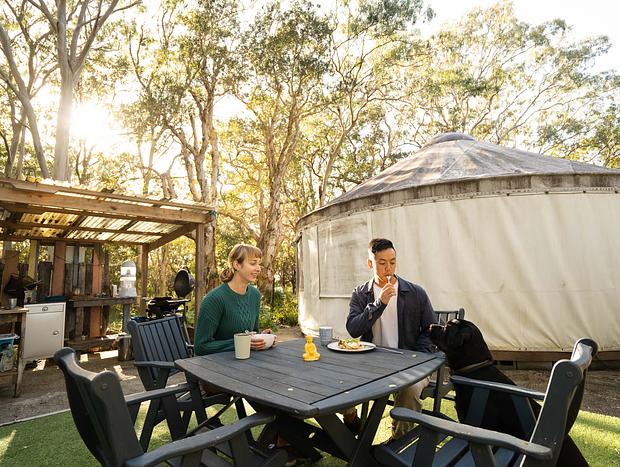 Photo 9 for Seaside Yurt Retreat