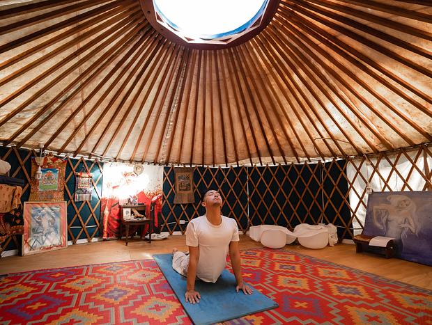 Photo 13 for Seaside Yurt Retreat