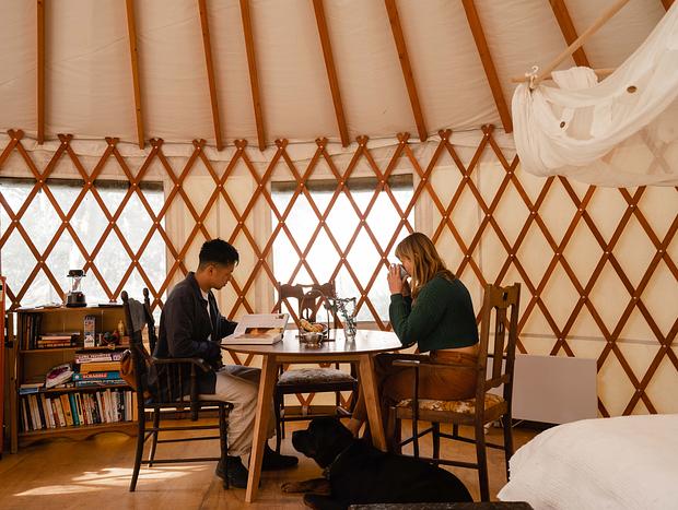 Photo 3 for Seaside Yurt Retreat