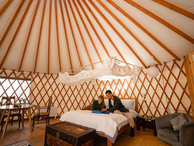 Photo 4 for Seaside Yurt Retreat