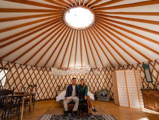 Photo 5 for Seaside Yurt Retreat