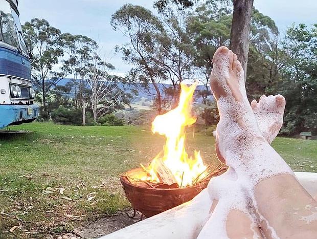 Photo 11 for Woodstock Dreamers Glamping bus/outdoor bath Milton