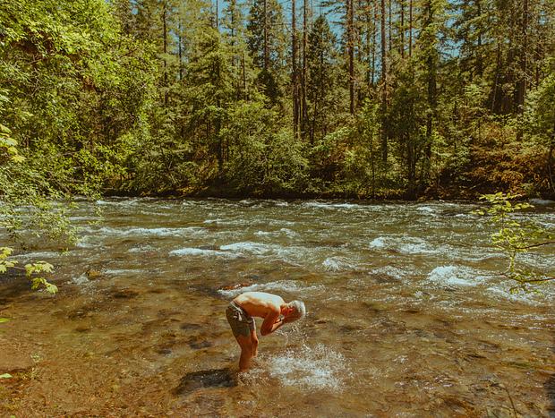 Photo 4 for Cold Plunge in the River
