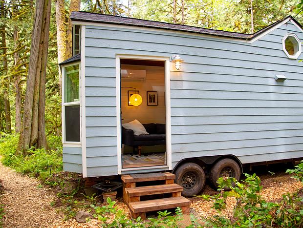 Photo 9 for Trout Creek Tiny Home - Cedar Hot Tub & Sauna