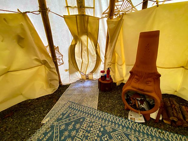 Photo 16 for Tipi By The Creek - Cedar Sauna and Hot Tub