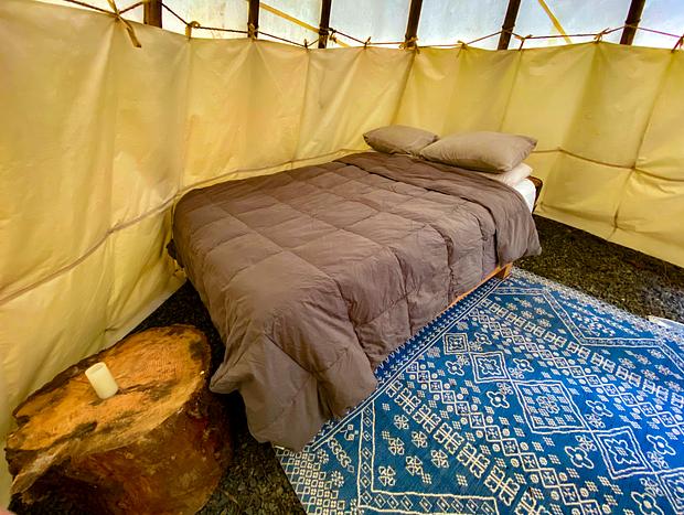 Photo 10 for Tipi By The Creek - Cedar Sauna and Hot Tub