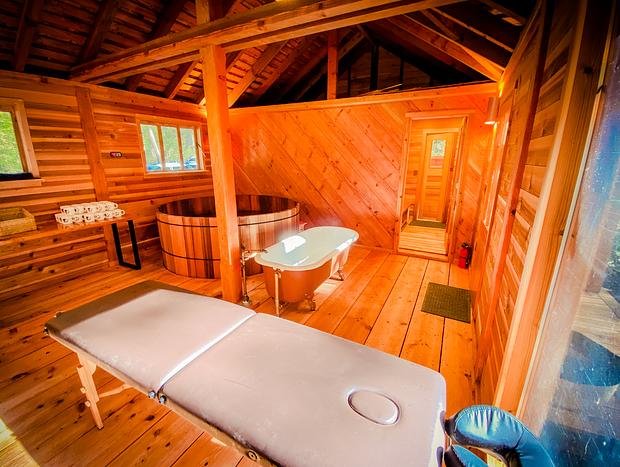 Photo 15 for Futuristic Forest Find - Jupe Cabin 4 With Hot Tub Sauna