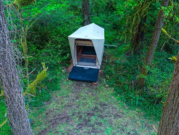 Photo 5 for Futuristic Forest Find - Jupe Cabin 1 With Hot Tub Sauna