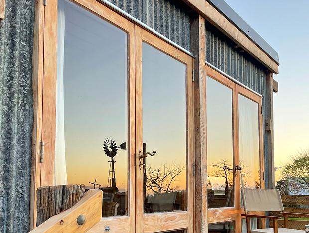 Photo 4 for FreeFall Hut - Rustic Romantic Cabin With Orchard Views