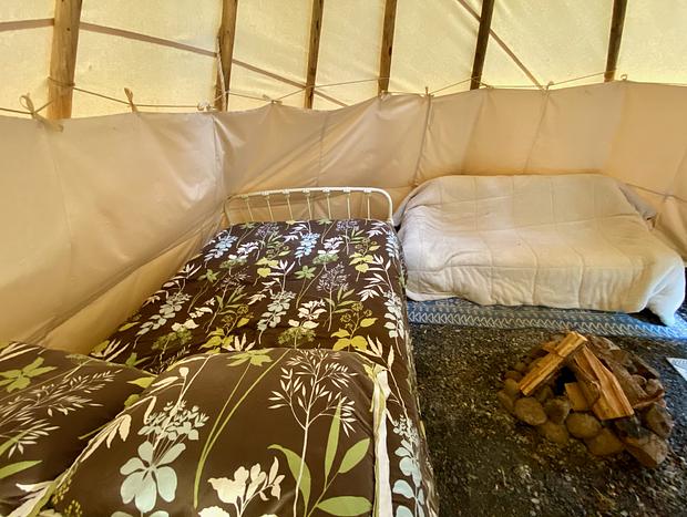 Photo 26 for Tipi Two with Cedar Sauna & Hot Tub Bath House at Trout Creek Wilderness Lodge