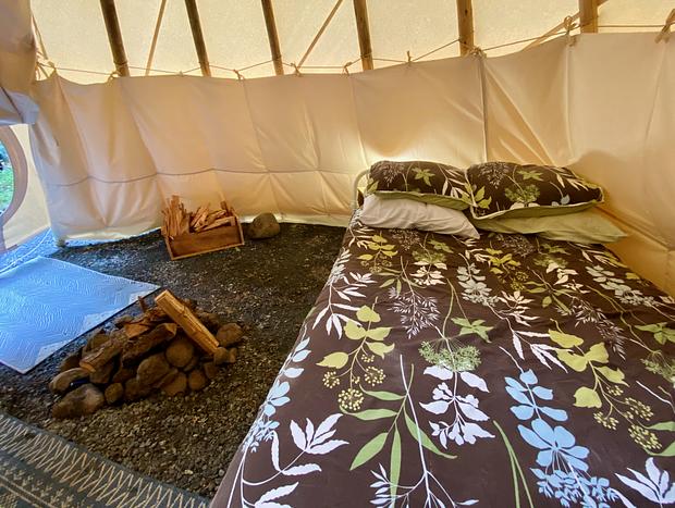 Photo 27 for Tipi Two with Cedar Sauna & Hot Tub Bath House at Trout Creek Wilderness Lodge