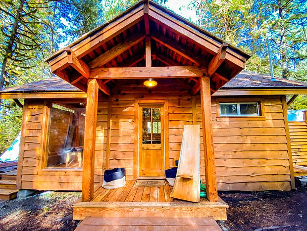 Photo 34 for Tipi Two with Cedar Sauna & Hot Tub Bath House at Trout Creek Wilderness Lodge