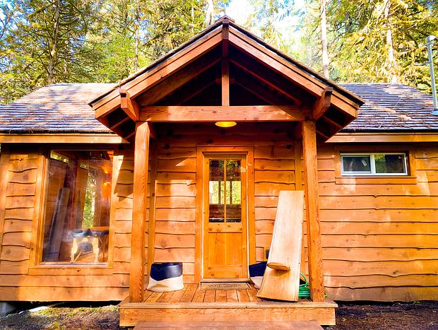 Photo 40 for Tipi Two with Cedar Sauna & Hot Tub Bath House at Trout Creek Wilderness Lodge