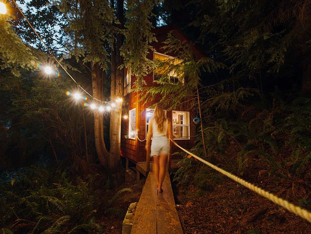 Photo 9 for Two-Story Treehouse and Fire Lookout Adventures
