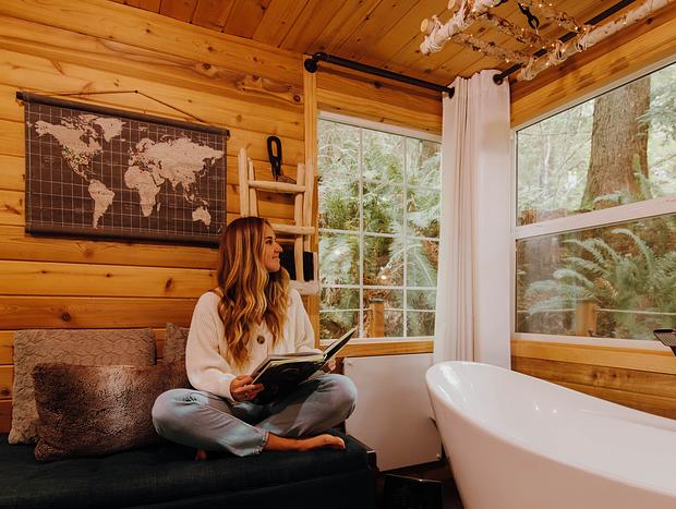 Photo 6 for Two-Story Treehouse and Fire Lookout Adventures