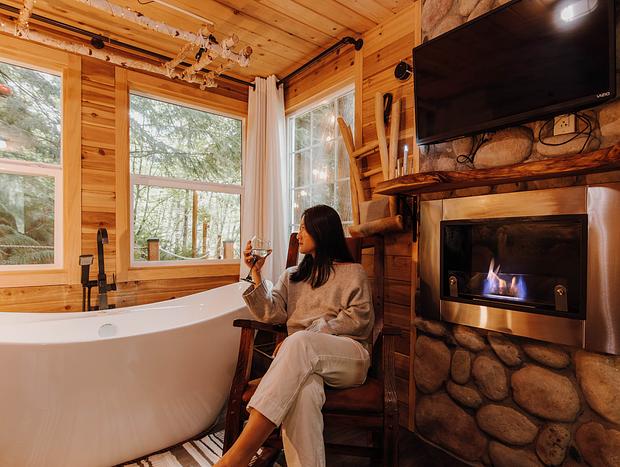 Photo 5 for Two-Story Treehouse and Fire Lookout Adventures