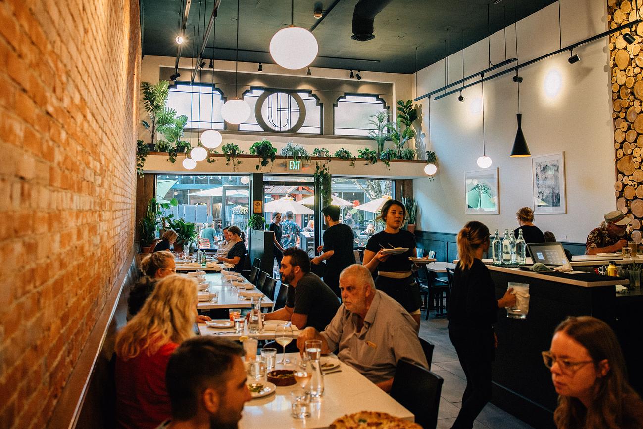 Dinner at Pizza Capo Riparide