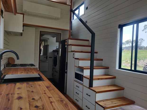 Photo 9 for Spacious Tiny Home On Acreage - 2 Loft Bedrooms