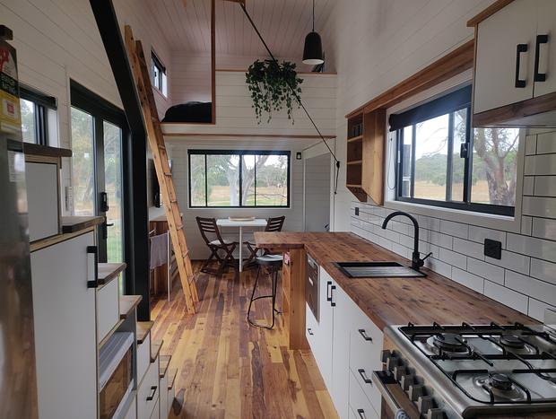 Photo 5 for Spacious Tiny Home On Acreage - 2 Loft Bedrooms