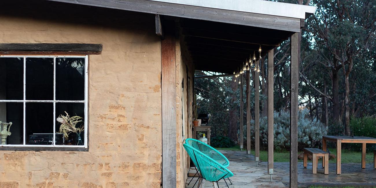 Mud Brick Eco Retreat 15 mins from Castlemaine Eco house for Rent