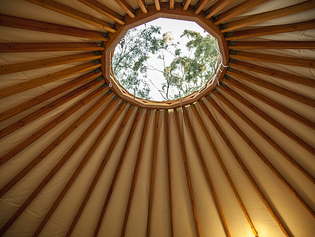 Photo 6 for Sanctuary Yurt by Sea Retreat