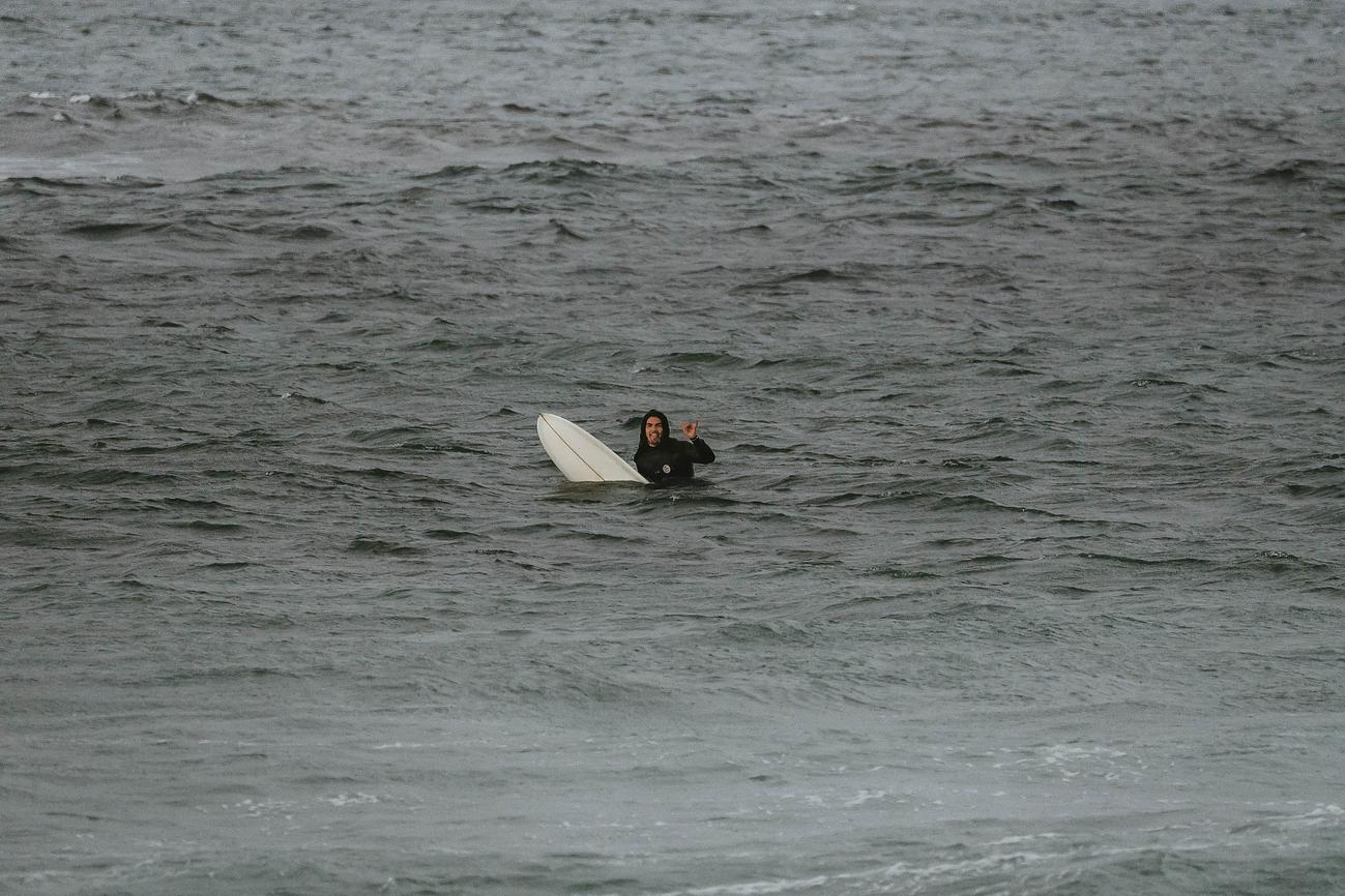 Surfing at Smiths Beach Riparide